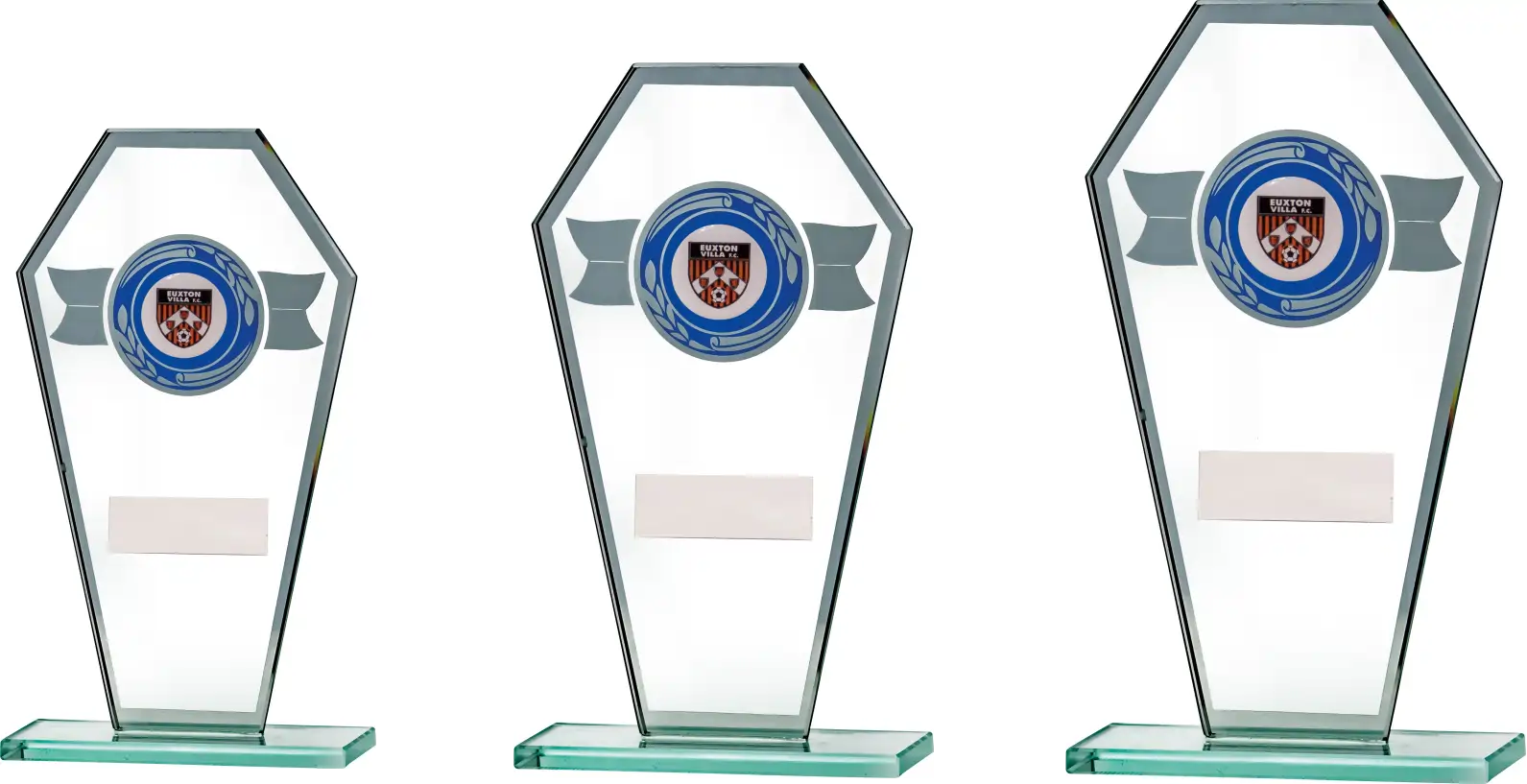 Budget 5mm Thick Glass Trophy Takes Centre GP237 Series